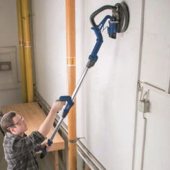 Ponceuse Pour Plâtre Rotative Scheppach DS920 225mm 230V 50Hz 710W + Accessoires, Vitesse Variable, Bras Télescopique, Pour Les Grandes Surfaces -Magasin D'Outils Électriques 72688016 3