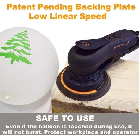 Polisseur De Voiture Ponceuse Orbitale Excentrique 150mm 350W Aléatoire Sans Balais MAXXT 3 A 2.5mm Multifonction à Vitesse Variable Avec 10 Feuilles De Papier Abrasif Pour Le Travail Du Bois, Le Pon 7 Polisseur De Voiture Ponceuse Orbitale Excentrique 150mm 350W Aléatoire Sans Balais MAXXT 3 A 2.5mm Multifonction à Vitesse Variable Avec 10 Feuilles De Papier Abrasif Pour Le Travail Du Bois, Le Pon – Image 5
