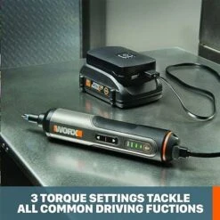 Visseuse Sans Fil Worx WX241L 4V 3 Vitesses -Magasin D'Outils Électriques 75357685 3