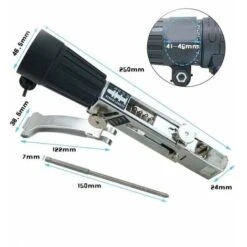 Cloueur Automatique,1pcs Boiseries Adaptateur De Pistolet à Ongles Automatique Ensemble De Fixation De Chaîne De Forage électrique(noir),——Ephé -Magasin D'Outils Électriques 75590514 3