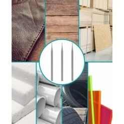 105 Lot De 3 Fraises à Graver, Bout Rond, Ø 0,8mm Pour Sculpter Et Graver Dans Le Bois Avec Outils Multi-usages—KoleZ -Magasin D'Outils Électriques 76224291 4