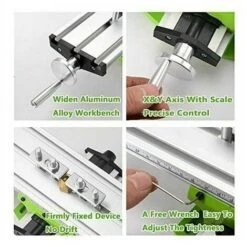 Mini Fraiseuse,Multifonctionnelle Table De Perçage Transversale Ajustable,Mini Fraiseuse Table,Table De Glissière De Forage Composée De Fraiseuse Pour Perceuse D'établi De Bricolage,310x90 Mm 10 Mini Fraiseuse,Multifonctionnelle Table De Perçage Transversale Ajustable,Mini Fraiseuse Table,Table De Glissière De Forage Composée De Fraiseuse Pour Perceuse D'établi De Bricolage,310x90 Mm -Magasin D'Outils Électriques 76483773 4