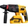 Marteau Perforateur Sans Fil Brushless - 3 En 1-20V-4Ah - Diamètre De 26 Mm(Livrée Avec Batterie Et Chargeur, Poignée Auxiliaire, Mandrin SDS + Et Coffret) -Magasin D'Outils Électriques 77671874 1