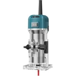 Tilswall Router Tondeuse Routeur Routeur électrique Outil De Travail Du Bois 110 V, 6 Vitesses Variables