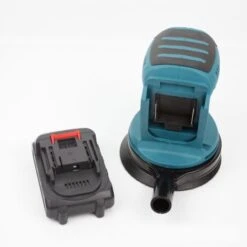 21V Ponceuse Excentrique Sans Fil, Tilswall Ponceuse Excentrique, 3000RPM Design Compact Avec 3 Vitesses 1 Sac Collecteur De Poussière -Magasin D'Outils Électriques 77671908 3