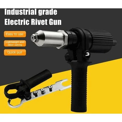 Power Tool Rivet Gun Adaptateur De Rivet Aveugle Pour Salle D'outils 7 Power Tool Rivet Gun Adaptateur De Rivet Aveugle Pour Salle D'outils – Image 5