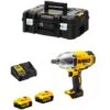 Set Clé à Choc DEWALT - Li-Ion 18V (2x Batterie 5.0Ah) -Magasin D'Outils Électriques 81862441 1