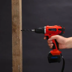 Perceuse Visseuse Sans Fil 18v+ 2 Batteries Lithium + 52 Accessoires - Rouge 8 Perceuse Visseuse Sans Fil 18v+ 2 Batteries Lithium + 52 Accessoires - Rouge -Magasin D'Outils Électriques 84704277 3