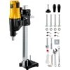 VEVOR Carotteuse Foreuse Diamant 4450 W 230V/50HZ Carotteuse Beton Arme  0-580tr/min Perceuse Industrielle Professionnel Forage Max 255mm, Pour Le Forage Du Beton Arme De La Brique Rouge Et Marbre -Magasin D'Outils Électriques 85314705 1