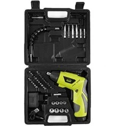 Visseuse Sans Fil 6Nm,DEWINNER Visseuse Devisseuse Sans Fil 1300mAh 3.6V Avec 45 Accessoires,Adaptateur De Charge Avec Câble USB Et Boîte De Rangement -Magasin D'Outils Électriques 86501772 5