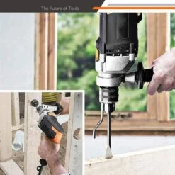 TACKLIFE Perceuse à Percussion, Perceuse à Fil 850W 3000RPM Avec 15 Forets Set, Vitesse Variable, Mode Marteau Et 2 Fonctions En 1, Adaptée Au Bois, Acier, Béton-PID03B -Magasin D'Outils Électriques 87563722 5