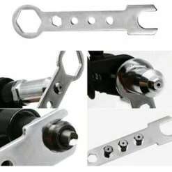 Outil De Rivetage Sans Fil, Riveteuse électrique, Riveteuse à Riveter Sans Fil, Adaptateur De Perceuse à Riveter -Magasin D'Outils Électriques 88676594 2