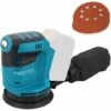 Ponceuse Orbitale Aléatoire Sans Fil, Ponceuse 18V Ø 125mm, Adaptée à La Batterie Makita, Avec Papier De Verre 4PCS (batterie Et Chargeur Non Inclus) -Magasin D'Outils Électriques 88687622 1