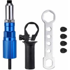 Ensemble D'outils De Rivetage électrique Ensemble D'outils De Rivetage Sans Fil Insert Adaptateur D'écrou Adaptateur POP Kit D'embouts