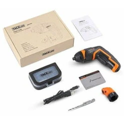 TACKLIFE Tournevis Sans Fil, Tournevis électrique Rechargeable 3,6 Volts 2000 MAh Batterie Lithium-ion Avec 33 Embouts De Vis Gratuits, Chargement USB Avec Deux LED, SDP70DC -Magasin D'Outils Électriques 89470400 5