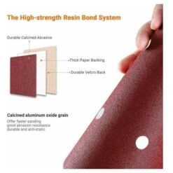 9-Inch/225mm 30PCS Disques De Ponçage à 6 Trous Pour Ponceuse De Cloison Sèche - ASD5A -Magasin D'Outils Électriques 93951412 3