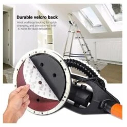 9-Inch/225mm 30PCS Disques De Ponçage à 6 Trous Pour Ponceuse De Cloison Sèche - ASD5A -Magasin D'Outils Électriques 93951412 4