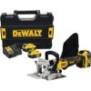 Fraiseuse à Lamelles 18V XR + 2 Batteries 5Ah + Chargeur En Coffret T-STAK - DEWALT - DCW682P2 2 Fraiseuse à Lamelles 18V XR + 2 Batteries 5Ah + Chargeur En Coffret T-STAK - DEWALT - DCW682P2 -Magasin D'Outils Électriques 94269725 1