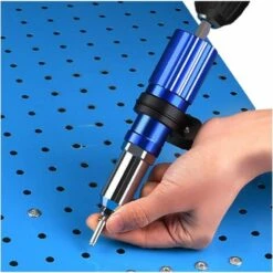 Pistolet à Rivets électrique 2.44.8mm Rivet écrou Pistolet Adaptateur De Foret Outil De Rivetage écrou Tirer Rivet Outil -Magasin D'Outils Électriques 95135072 4