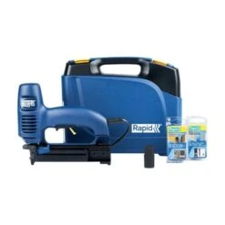 RAPID - R606 - Agrafeuse-cloueuse électrique Pour 606/12-25mm - 8/15-25mm - Coffret