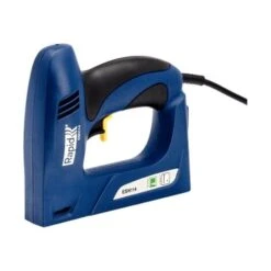 RAPID - ESN114 Agrafeuse/cloueuse électrique Pour Agrafes Fil Plat Pour 140/6-14mm - 8/15mm - Coffret