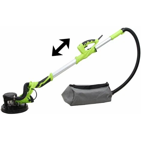 Varan Motors - ZL-225A Ponceuse à Bras Girafe Téléscopique Pour Plâtre Et Plaque De Plâtre, Avec Aspiration Des Poussières Et Sac 3 Varan Motors - ZL-225A Ponceuse à Bras Girafe Téléscopique Pour Plâtre Et Plaque De Plâtre, Avec Aspiration Des Poussières Et Sac