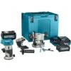 Makita RT001GM205 Affleureuse Sans Fil 2 Makita RT001GM205 Affleureuse Sans Fil -Magasin D'Outils Électriques 98064021 1
