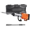 VEVOR Marteau De Demolition 2200 W Marteau-Piqueur 66 J 1300 BPM Marteau Perforateur Avec 2 Burins Remplacables Poignee Rotative 360° Anti-Vibration Brise-Beton Pour Burinage Construction Plomberie -Magasin D'Outils Électriques 98403922 1