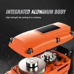 VEVOR Marteau De Demolition 2200 W Marteau-Piqueur 66 J 1350 BPM Marteau Perforateur Avec 4 Burins Remplacables Poignee Rotative 360° Anti-Vibration Brise-Beton Pour Burinage Construction Plomberie -Magasin D'Outils Électriques 98403977 4