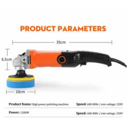 Ponceuse Orbitale Tampon De Polisseuse Automatique Rotative électrique Ple De Machine De Polissage 9 Ponceuse Orbitale Tampon De Polisseuse Automatique Rotative électrique Ple De Machine De Polissage -Magasin D'Outils Électriques 98450551 3